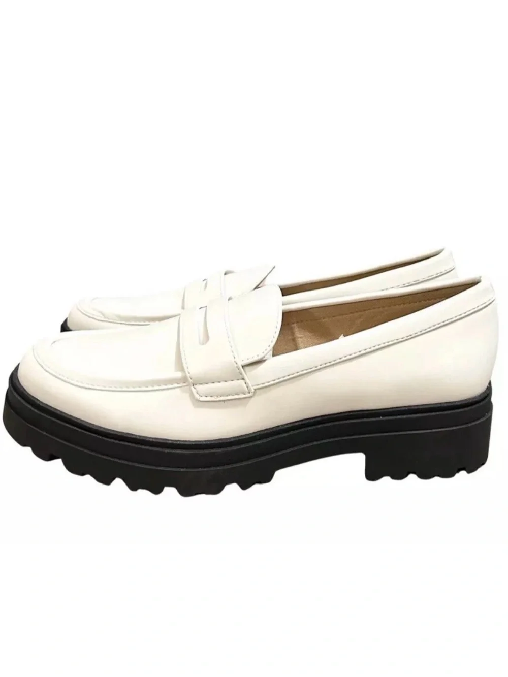 A New Day White Loafers